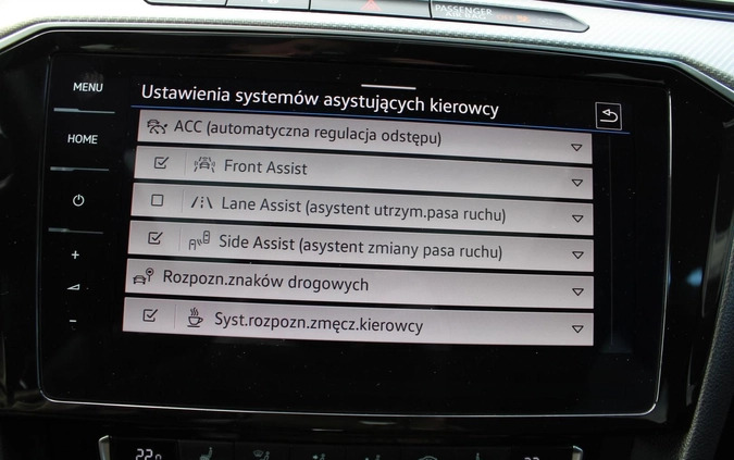 Volkswagen Arteon cena 112500 przebieg: 168238, rok produkcji 2019 z Świdwin małe 352